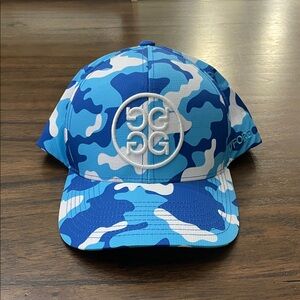 G/FORE | NWOT | Blue Camo Snap Back Hat | Zyn Exclusive